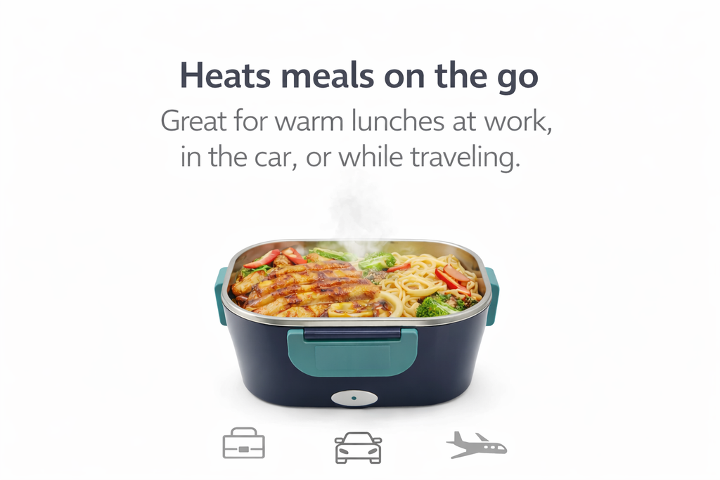 HeatFuel™ Electric Self-Heating Lunch Box